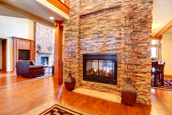 Stone Hearth Installation in Syracuse